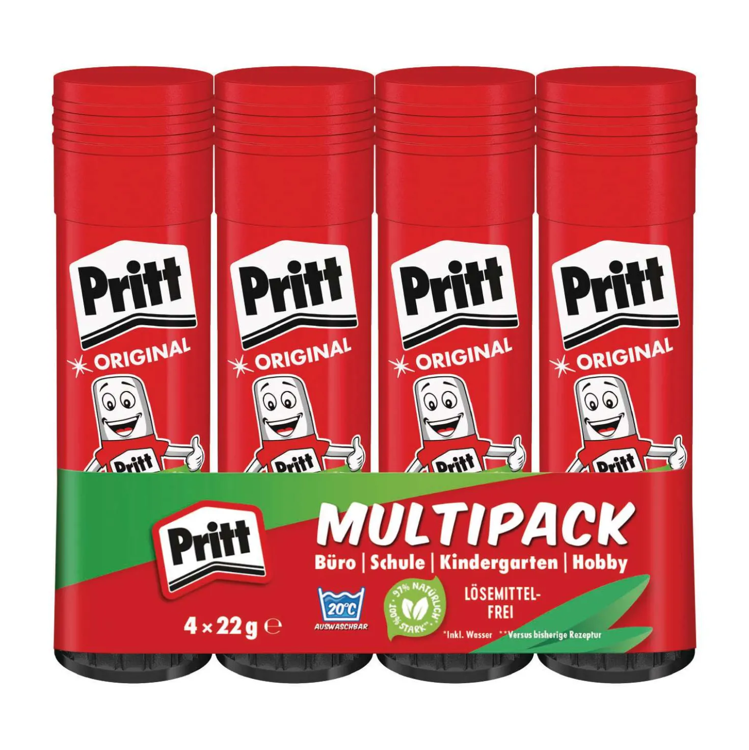 Pritt - Confezione da 4 colle stick