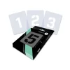 Qbix - Set di stencil con numeri e caratteri speciali