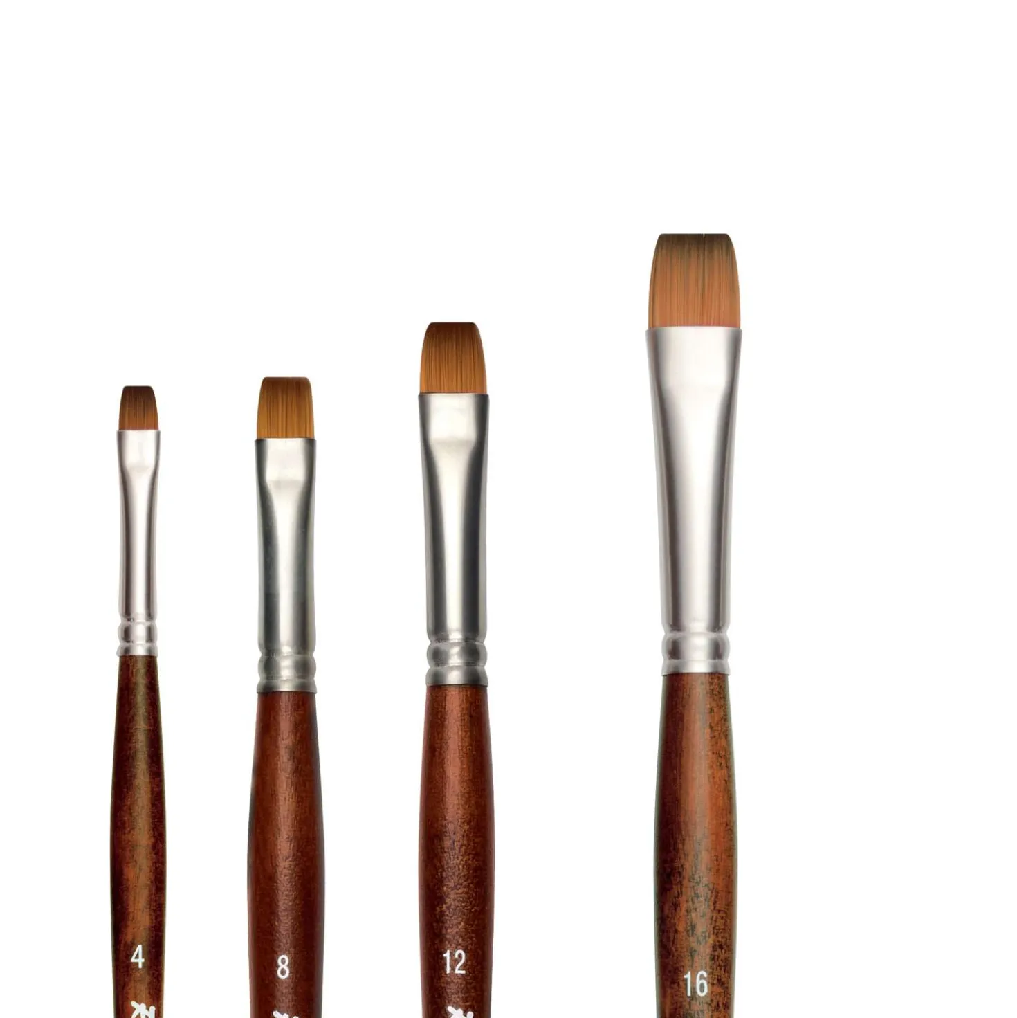 Raphaël - Precision, Serie 8938, Pennello piatto e corto per olio e acrilico