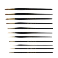 Raphaël - Serie 1862, Kolinsky Gold, Pennello tondo