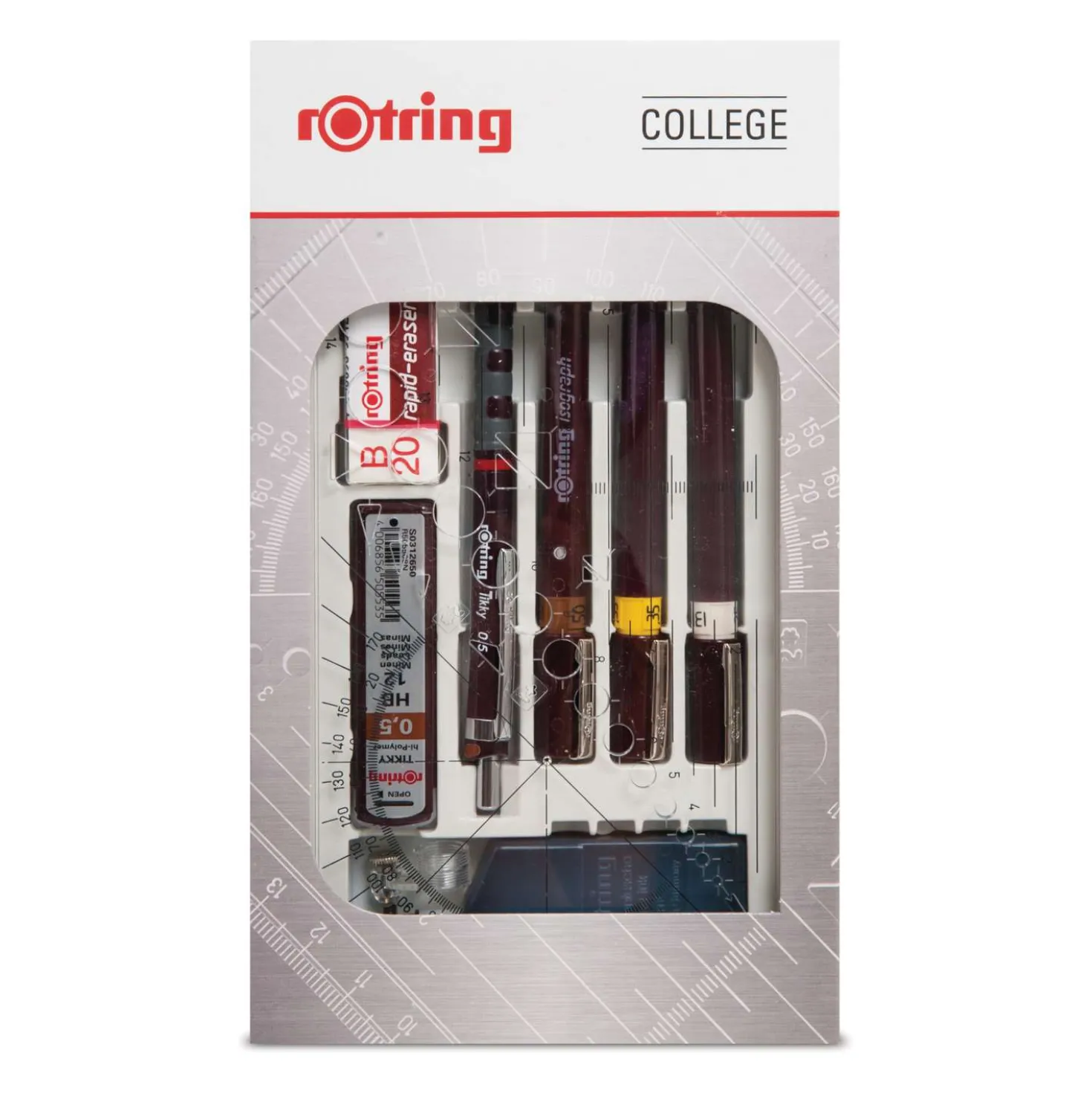 rOtring - Isograph, Set College di penne ad inchiostro