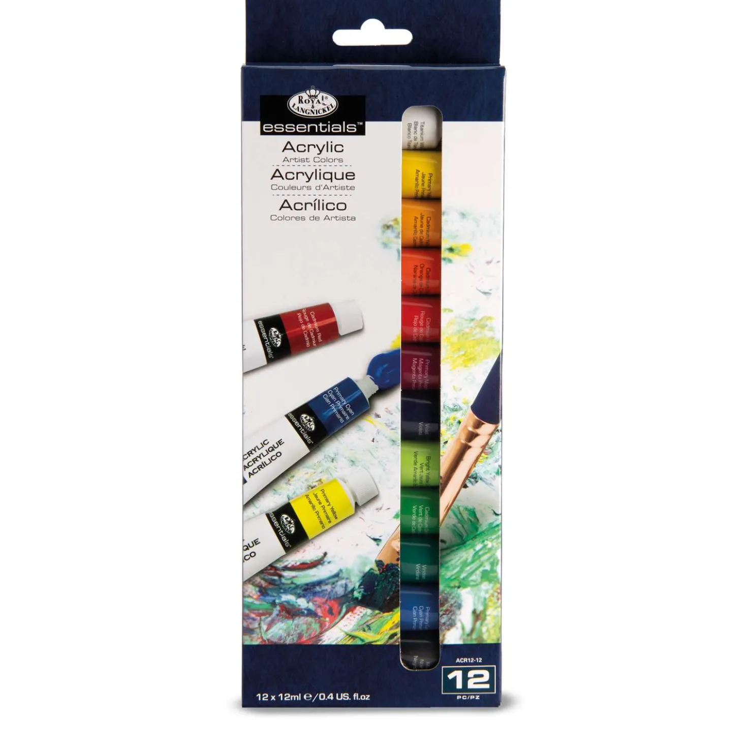 Royal & Langnickel - Essentials, Set di colori acrilici standard