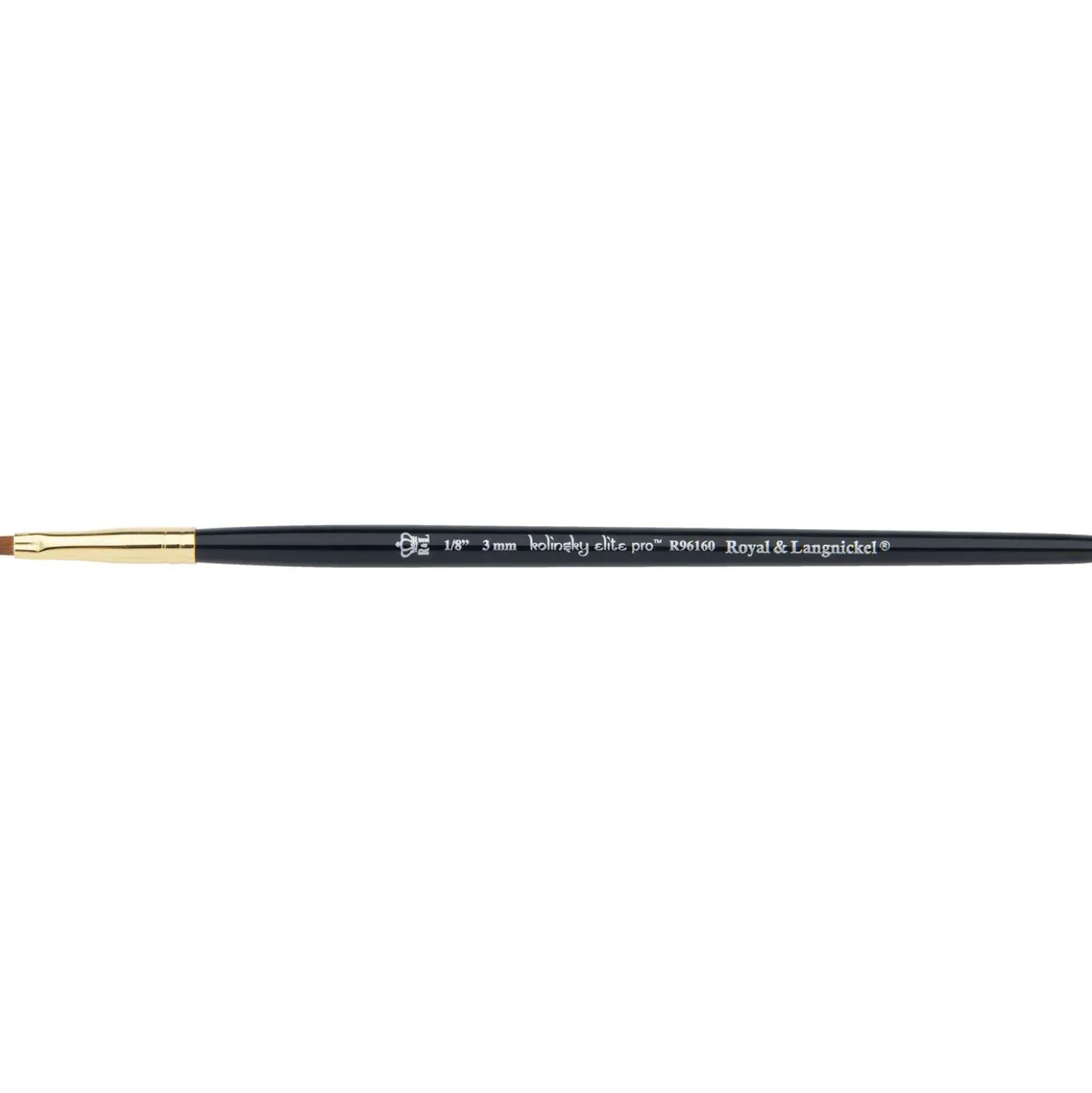 Royal & Langnickel - Kolinsky Elite Pro, Serie R96160, Pennello smussato