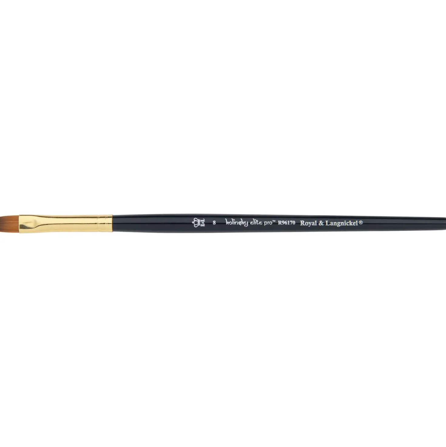 Royal & Langnickel - Kolinsky Elite Pro, Serie R96170, Pennello a lingua di gatto