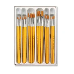 Royal & Langnickel - Set da 30 pennelli sintetici universali