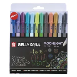 Sakura - Gelly Roll Moonlight 06, Set da 12 penne gel
