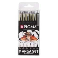Sakura - Pigma, Set Manga da 6 fineliner