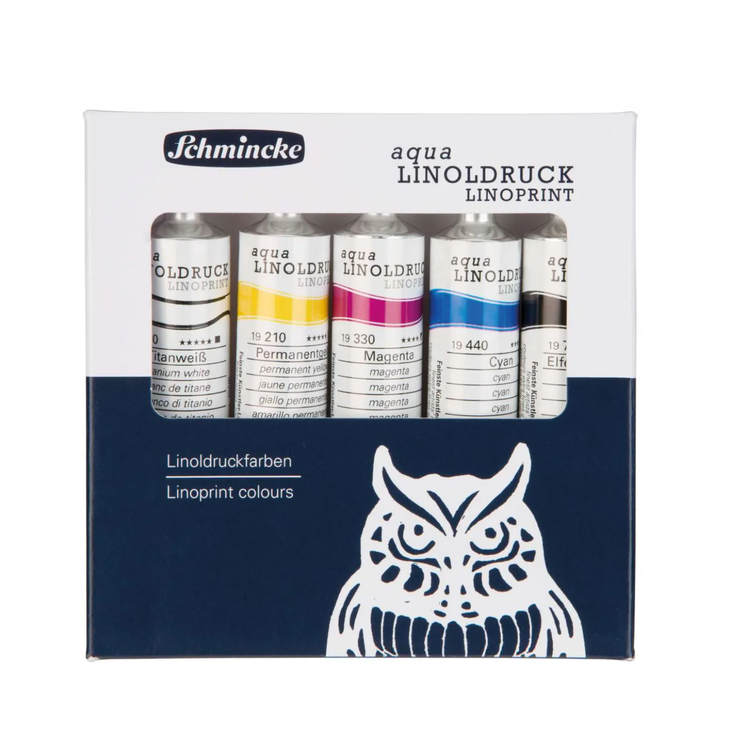 Schmincke - Aqua, Set di colori per linoleografia
