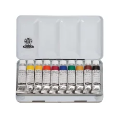Schmincke - Horadam Gouache, Set da 10 tubetti in confezione di metallo
