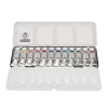 Schmincke - Horadam Gouache, Set 716 in scatola di metallo, 12 x5 ml
