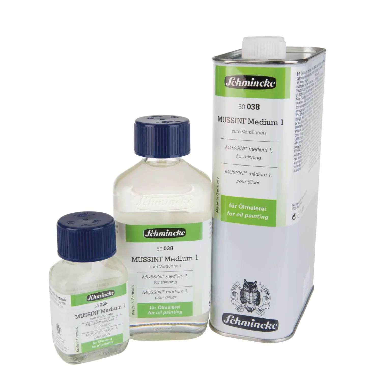 Schmincke - Mussini, Medium 1, Diluente per colori a olio