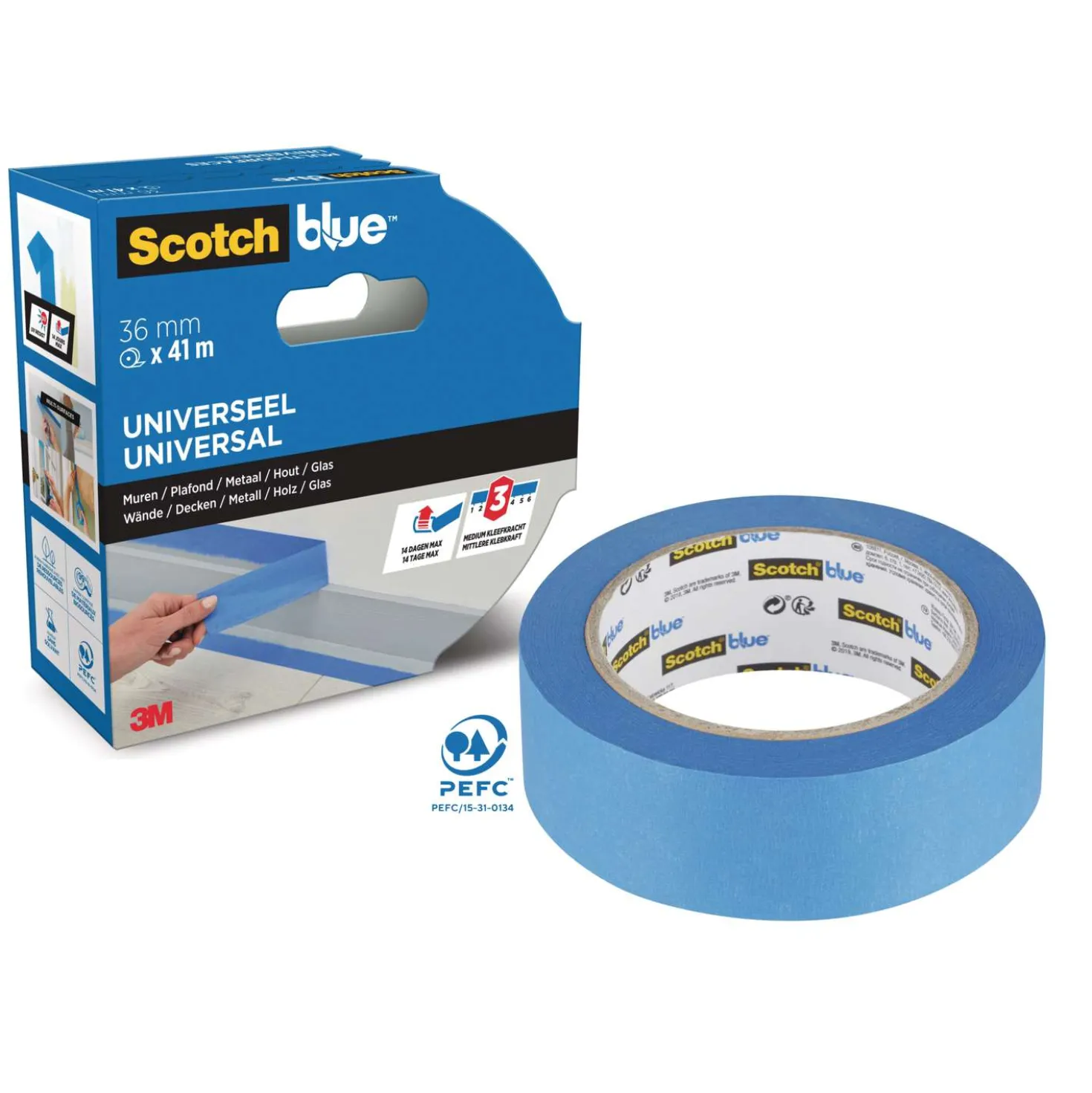ScotchBlue - Nastro adesivo universale