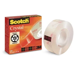 Scotch - Crystal Clear 600, Nastro adesivo 12+2 rotoli