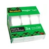 Scotch - Magic, Nastro adesivo invisibile, Set da 3 dispenser + 3 rotoli