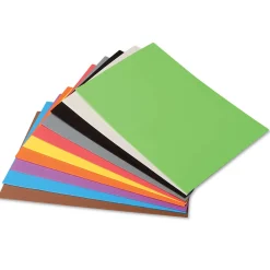 Set da 10 fogli di gommapiuma colorata