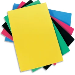 Set da 5 fogli in gommapiuma colorata