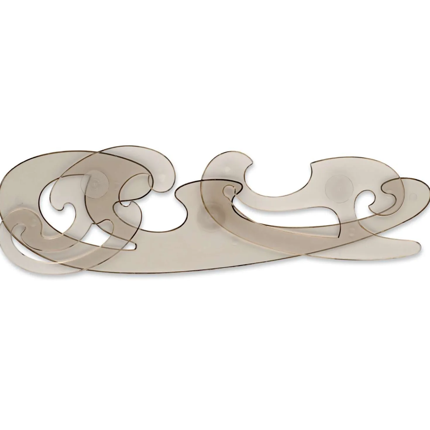 Set di 3 curvilinee Burmester