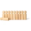 Set di 10 figure in legno da personalizzare