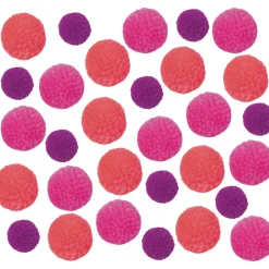 Set di pompon neon