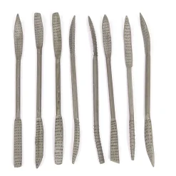 Set di 8 raspe rifloir M