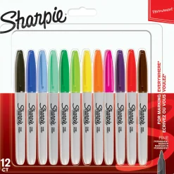 Sharpie - Set di marker permanenti a punta fine