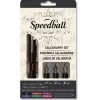 Speedball - Set con penna stilografica per calligrafia