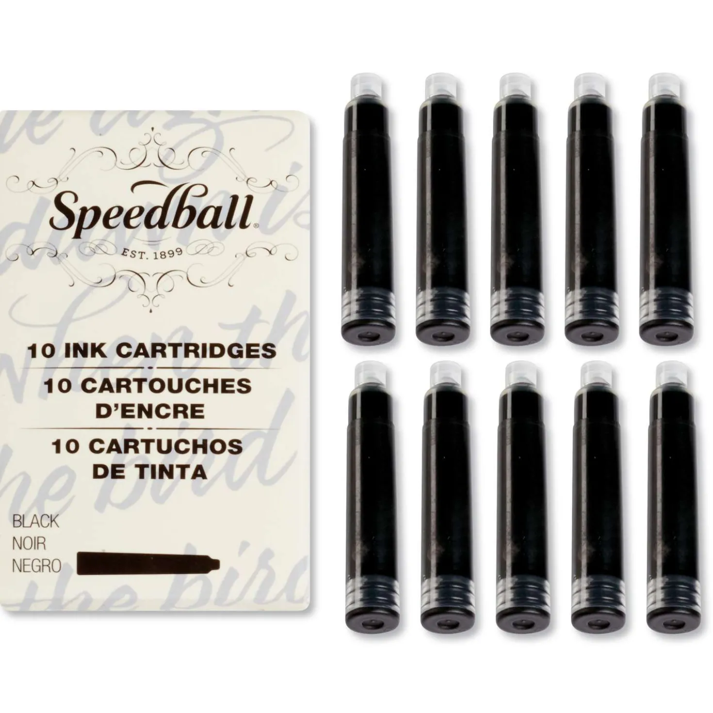 Speedball - Set da 10 cartucce di ricarica per calligrafia