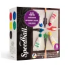 Speedball - Set di inchiostri per linoleografia per carta e tessuti