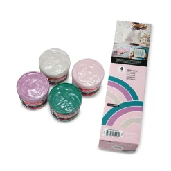 Speedball - Set Polished Pastels di colori per serigrafia su tessuto