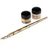 Speedball - Signature Series, Set Black Ink & Pen Cleaner