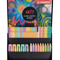 Stabilo - Arty Creative Set, Tonalità pastello