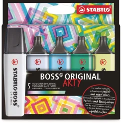 Stabilo - Boss Original Arty, Set di evidenziatori, Colori freddi