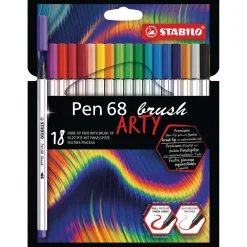 Stabilo - Pen 68 Brush Arty, Set di Brush Pen
