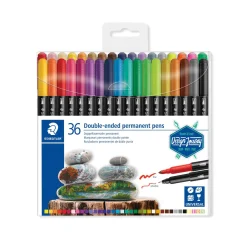 Staedtler - Double-ended permanent pen, Set di pennarelli