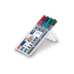 Staedtler - Lumocolor duo permanent, Set di pennarelli a doppia punta