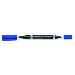 Staedtler - Lumocolor permanent duo, Marker a doppia punta