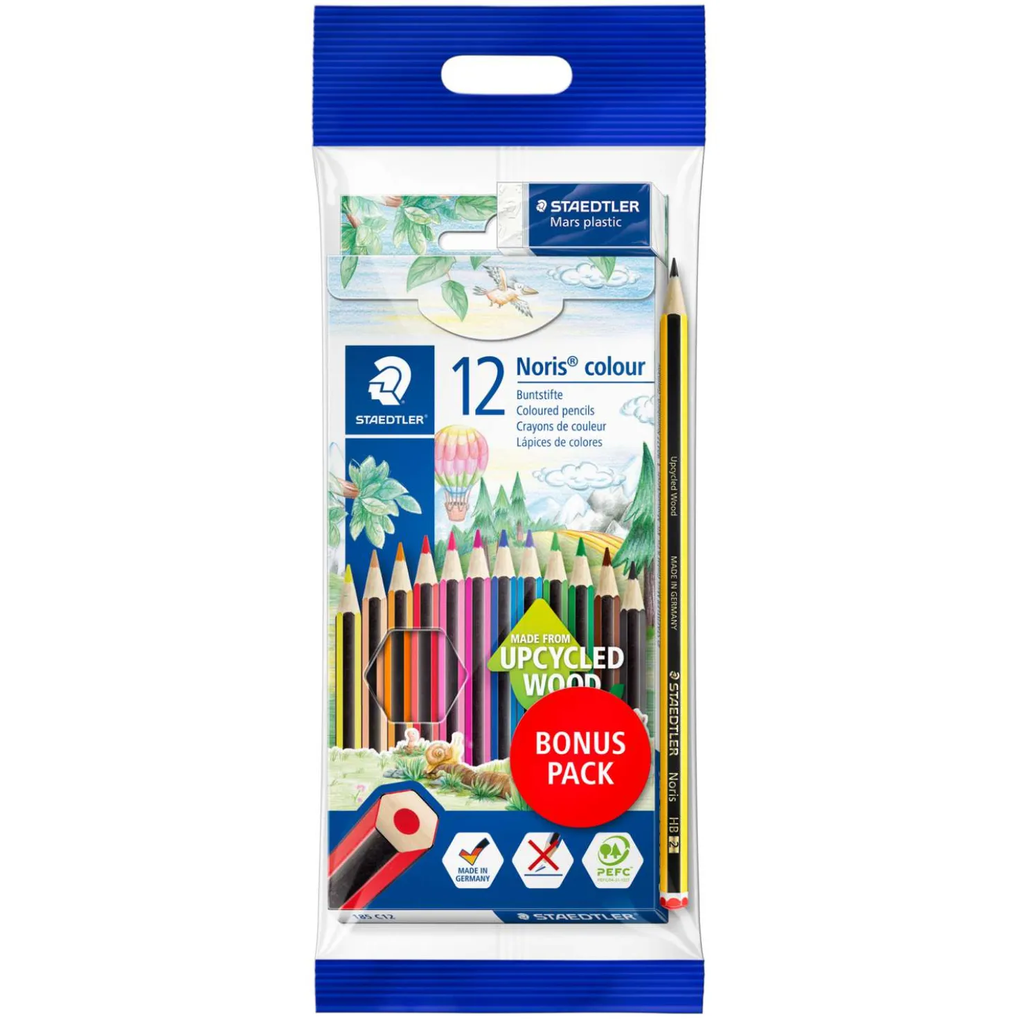 Staedtler - Noris Club, Set di matite colorate per la scuola