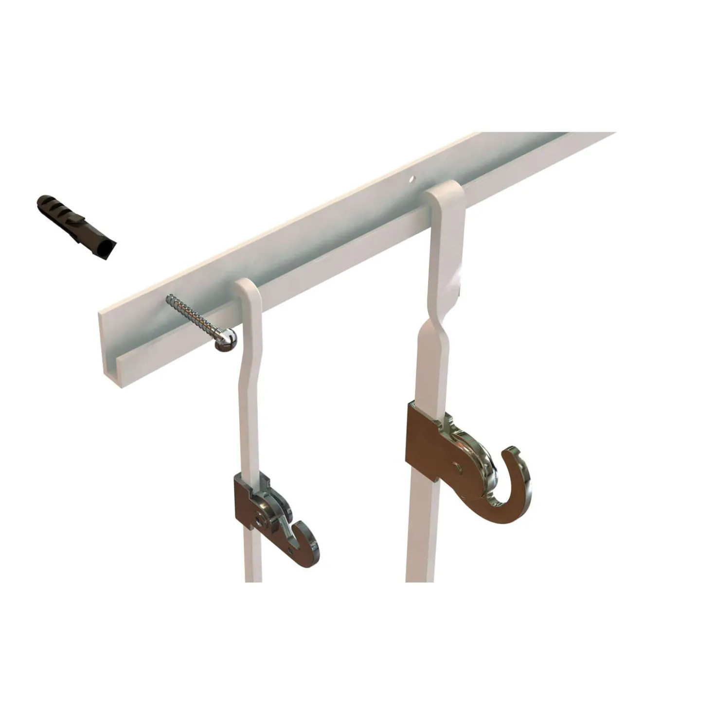 Stas - J-Rail Max, Sistema appendiquadro