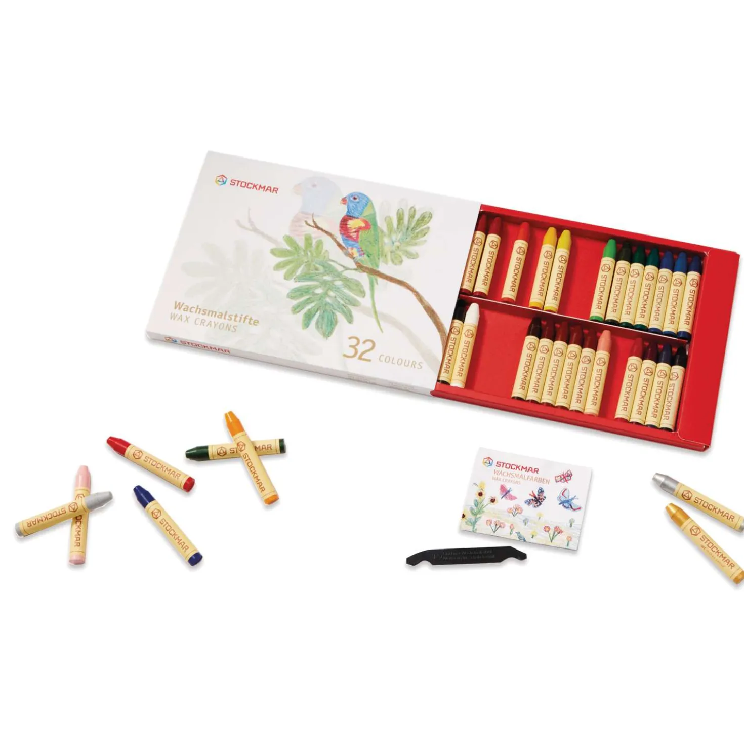 Stockmar - Set da 32 pastelli a cera colorati