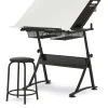 Studio Designs - Tavolo da disegno Fusion Craft con sgabello