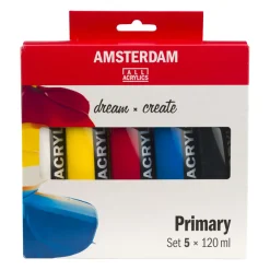 Talens - Amsterdam, Set acrilici standard colori primari