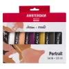 Talens - Amsterdam Standard, Set ritratto 6 x 120 ml