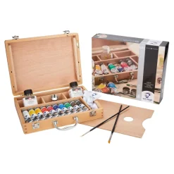 Talens - Van Gogh, Basic colori a olio in valigetta di legno