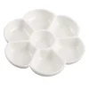 Tavolozza di plastica a forma di fiore
