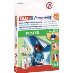 Tesa - Powerstrips Poster, Strisce biadesive