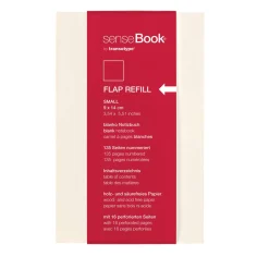 transotype - senseBook Flap Refill, Pagine bianche
