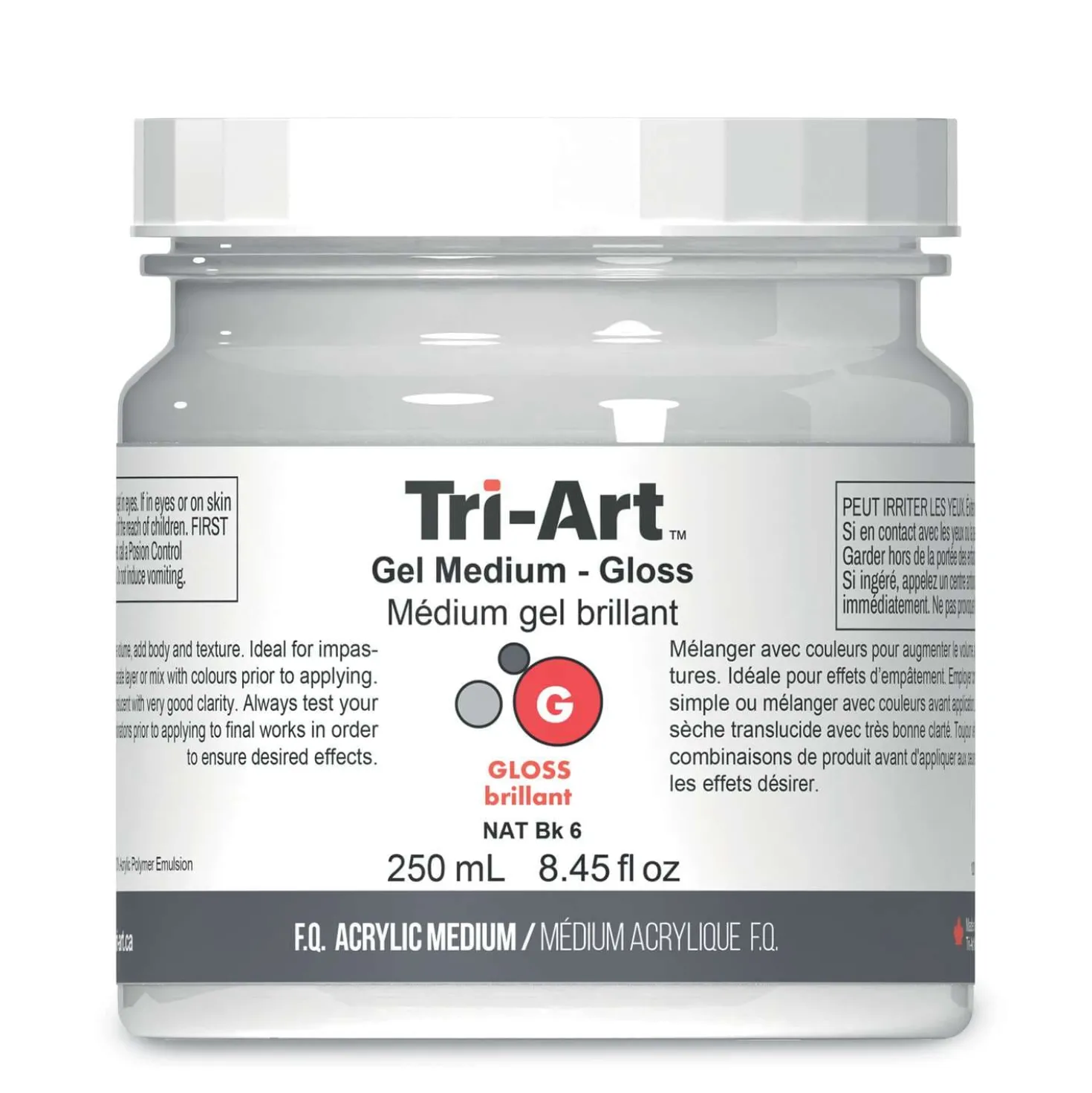 Tri-Art - Gel Medium, Medium acrilico
