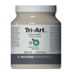 Tri-Art - Gesso, Medium acrilico, matt - ivory