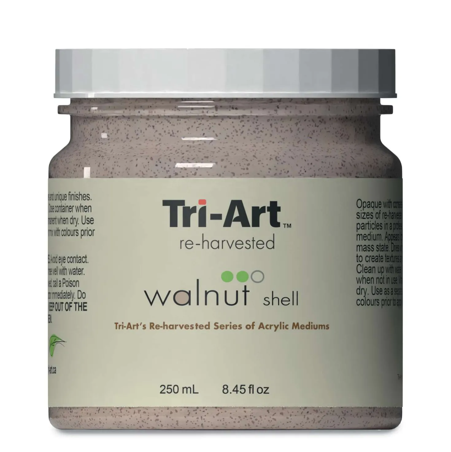Tri-Art - Re-harvested Medium Acrilico, a base di gusci di noce