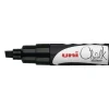 Uni Ball - Chalk PWE-8K, Marker a gesso con punta a cuneo